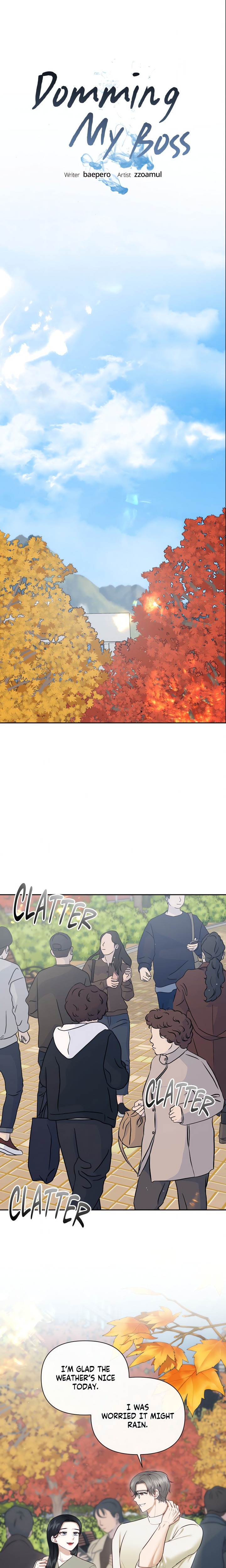 Domming My Boss - Chapter 44 Page 1