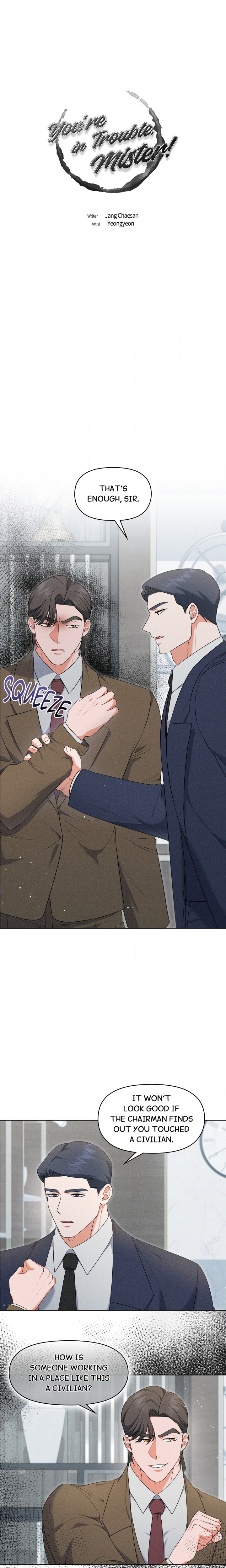 You’re in Trouble, Mister! - Chapter 19 Page 1